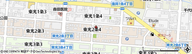 ニック株式会社旭川営業所周辺の地図