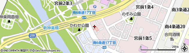 株式会社エコプラン旭川支店周辺の地図