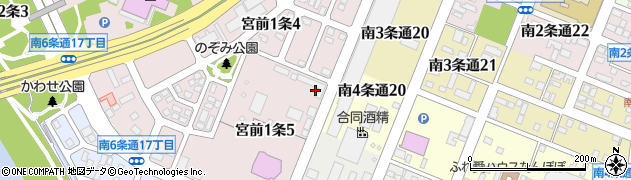 旭川ガス住設株式会社周辺の地図