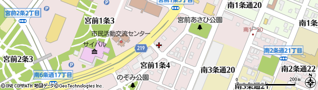 株式会社ロゴスホーム旭川店周辺の地図