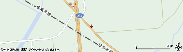国道２３３号線周辺の地図