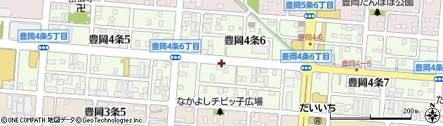北海道旭川市豊岡４条周辺の地図
