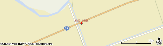 昭栄13号線周辺の地図