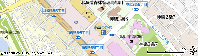 旭川物産協会（一般社団法人）周辺の地図