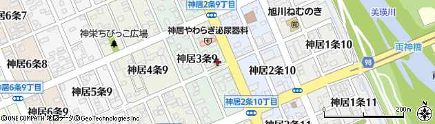 戸田・長生舘周辺の地図