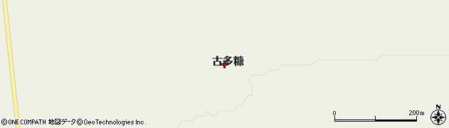 北海道標津町（標津郡）古多糠周辺の地図