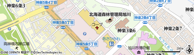 有限会社藤井クリーニング店　神楽生協店周辺の地図