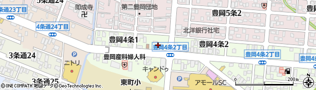 ポーラ・ザ・ビューティー　旭川豊岡店周辺の地図