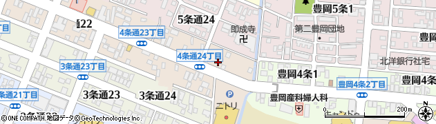 そば処四條庵 本店周辺の地図