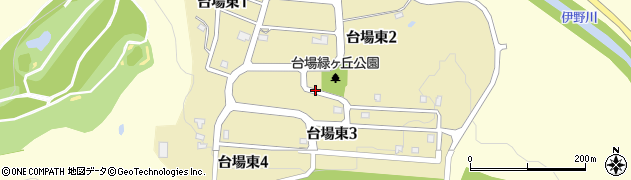 北海道旭川市台場東周辺の地図