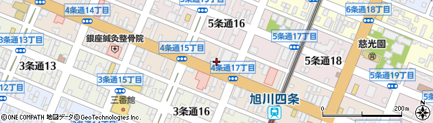 旭川ガス株式会社周辺の地図