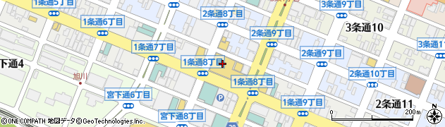 ホットヨガスタジオ ラバ 旭川店(LAVA)周辺の地図
