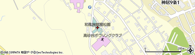 和風旅館扇松園周辺の地図