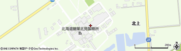 北海道糖業株式会社　北見製糖所製糖課周辺の地図