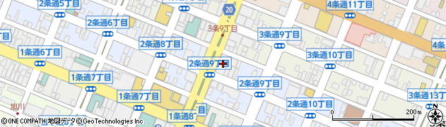 北海道銀行旭川支店 ＡＴＭ周辺の地図