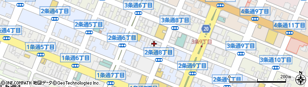 旭川サンホテル周辺の地図