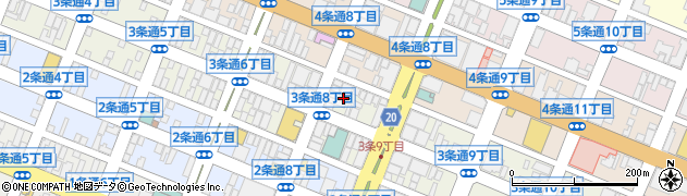 ハク（Ｈ．Ａ．Ｋ）‐ＳＵＰＥＲＨＡＫＫＡ旭川店周辺の地図