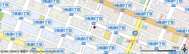旭川らーめん 一蔵 本店周辺の地図