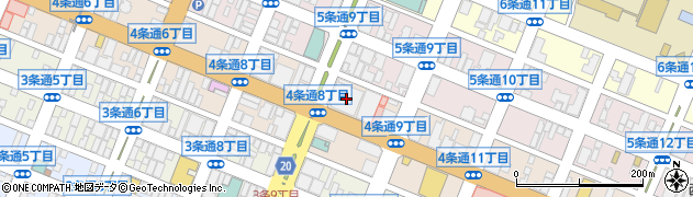 東京美装北海道株式会社　旭川支店周辺の地図