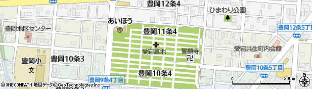 北海道旭川市豊岡１１条4丁目周辺の地図