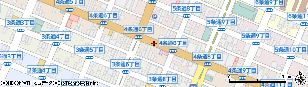 ４・７パレス駐車場周辺の地図