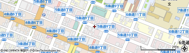 岩倉建設株式会社　旭川営業所周辺の地図