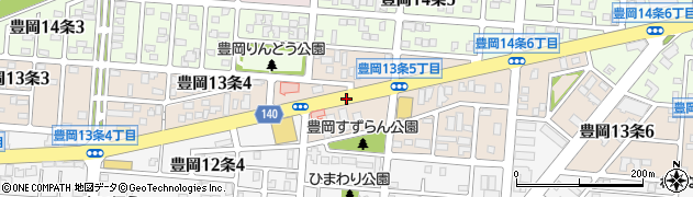 北海道旭川市豊岡１３条周辺の地図