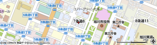 株式会社北海道通信社旭川支社周辺の地図