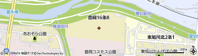 北海道旭川市豊岡１６条周辺の地図