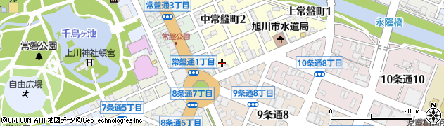 北海道旭川市中常盤町1丁目2434周辺の地図