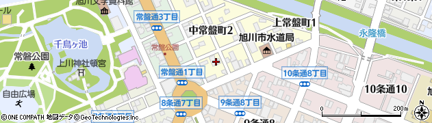 北海道旭川市中常盤町1丁目2434-1周辺の地図