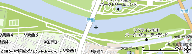 新橋周辺の地図