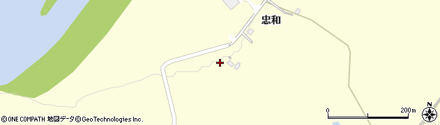 北海道旭川市神居町忠和4周辺の地図