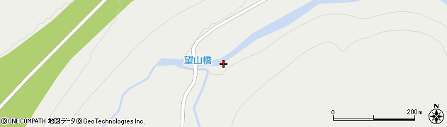 望山橋周辺の地図