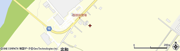 北海道旭川市神居町忠和281周辺の地図