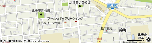 北海道北見市末広町周辺の地図