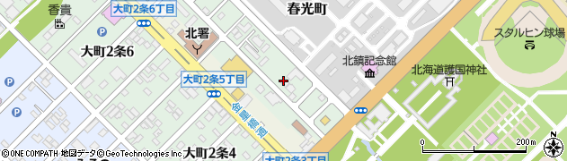 株式会社丸京橋本ドライクリーニング工場　自衛隊南厚生センター周辺の地図