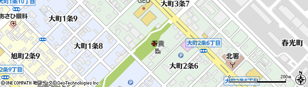 北海道エナジティック株式会社　大町灯油センター周辺の地図