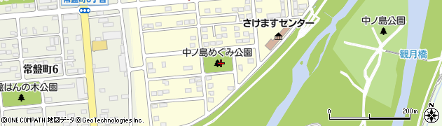 中ノ島めぐみ公園周辺の地図