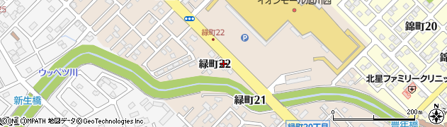 株式会社エネサンス北海道旭川ガスショップ周辺の地図