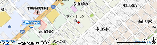 株式会社マルベリーさわやかセンター旭川周辺の地図