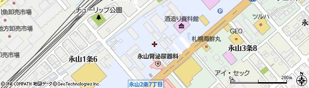 北海道旭川市永山２条7丁目周辺の地図