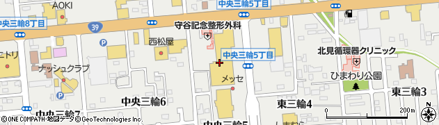 大雪庵製菓有限会社　北見メッセ店周辺の地図
