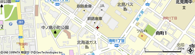 日通商事株式会社札幌支店北見ＬＰガス事業所周辺の地図