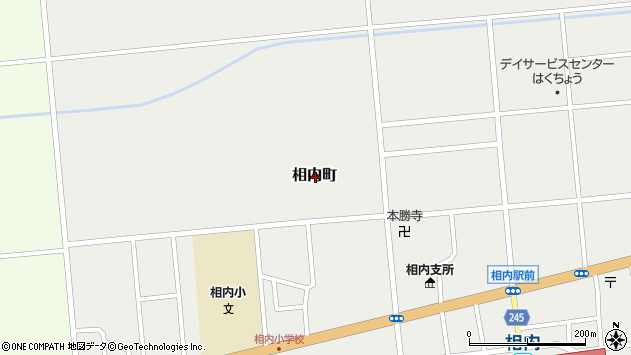 〒099-0871 北海道北見市相内町の地図