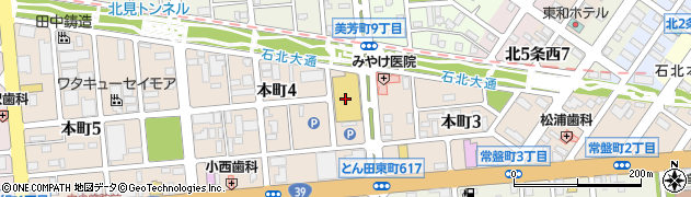 ラルズマート本町店周辺の地図