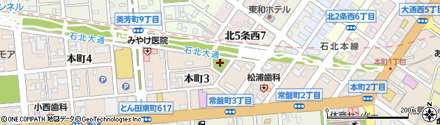 本町第１公園周辺の地図