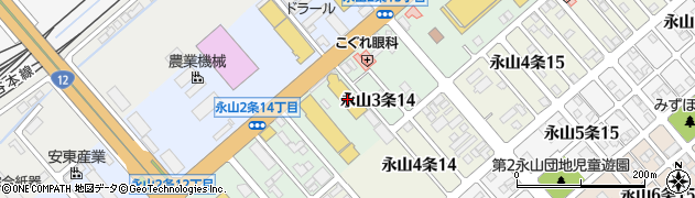 北海道三菱自動車販売株式会社周辺の地図