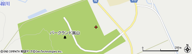 北海道旭川市江丹別町嵐山周辺の地図