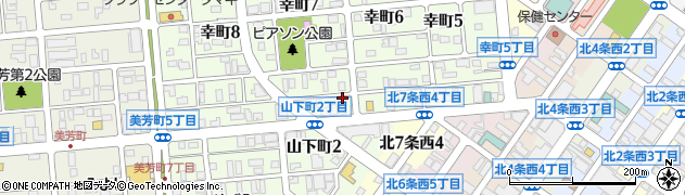 櫓鮨 本店周辺の地図